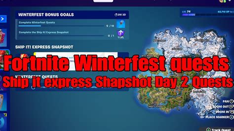 Fortnite How To Complete All The Winterfest Quests Ship It Express