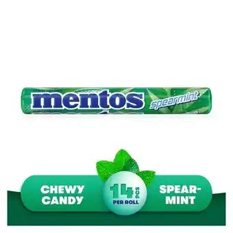 Mentos Spearmint Roll 38g Offer At Pick N Pay Liquor