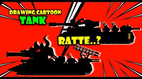 Drawing Cartoon Tank Phoenix Ratte And Hybrid Frankenstein Cartoons