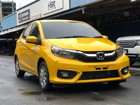 Honda Brio Satya E At Kuning Mobil Motor Mobil Untuk Dijual Di