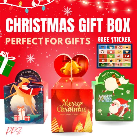 Christmas Apple Decoration Paper Box Christmas Eve Apple Packaging Box