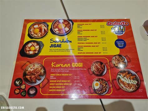 Casual Korean Cuisine @ DubuYo Mini, Pavilion Bukit Jalil – Eris Goes To