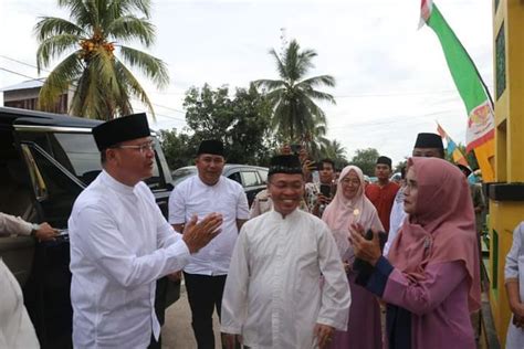 Bupati Wabup Dan Sekda Mukomuko Sambut Kunjungan Tim Safari Ramadhan