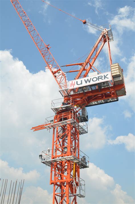 Sun Qtd Tower Crane Construction Self Erecting Tower Crane Iso