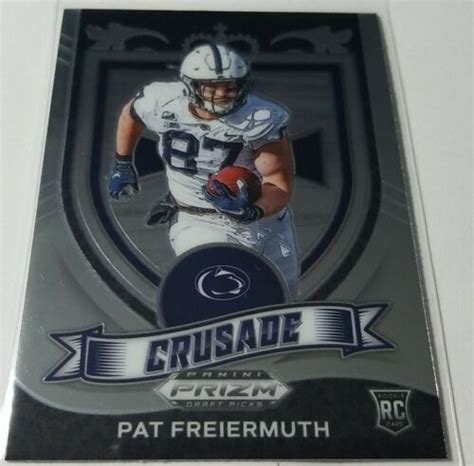 2021 Panini Prizm Draft Picks PAT FREIERMUTH Base Crusade Insert RC