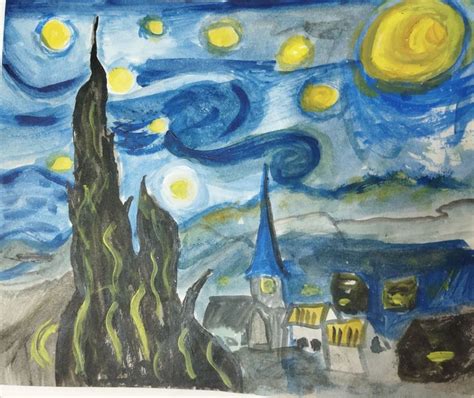 Starry night | Painting, Starry night, Starry