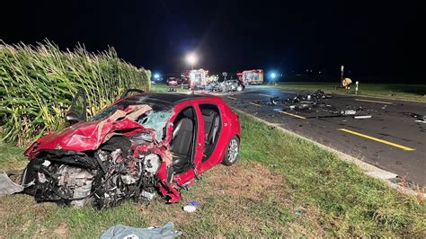 Unfall in Güttingen TG mit zwei Schwerverletzten Das ist passiert