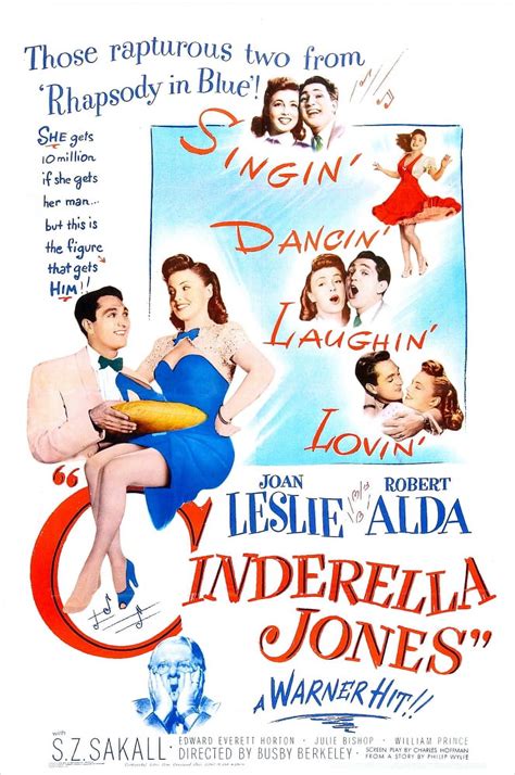 Cinderella Jones Us Poster Middle From Left Robert Alda Joan Leslie