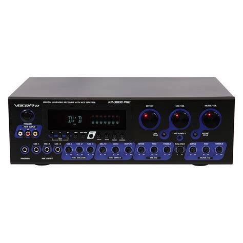 VOCOPRO KR-3808 KARAOKE MIXER AMPLIFIER