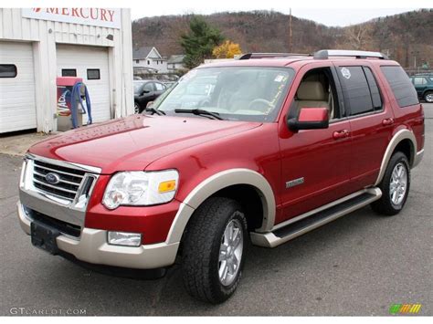 2006 Redfire Metallic Ford Explorer Eddie Bauer 4x4 21614525 Car Color Galleries