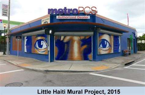 Little Haiti Art Basel, 2015 - NE 2nd Ave and 54th Street Mural