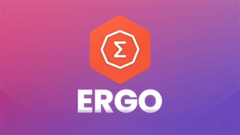 Ergo On Twitter RT Cruxpool ERGO Is A Next Generation Smart