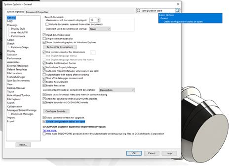 How To Use Configuration Tables In Solidworks