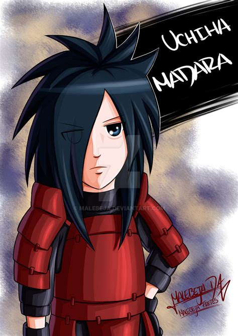 Uchiha Madara By Malebeja On Deviantart