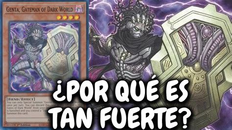 Yu Gi Oh Por Qu Es Tan Fuerte Genta Gateman Of Dark World Youtube