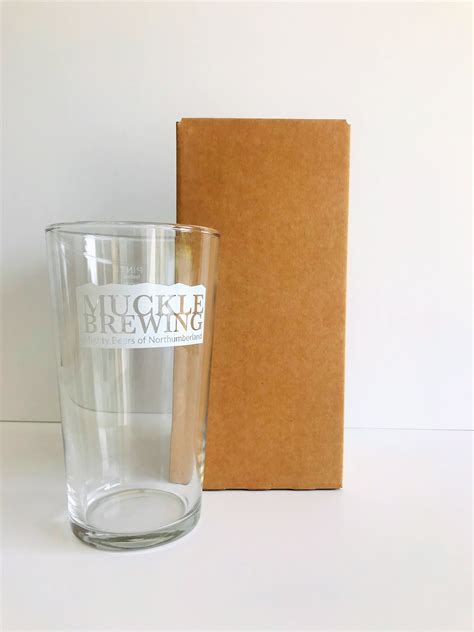 Single Pint Glass Postal Box Db485 Packaging For Retail Uk