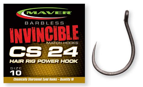 Carlige Maver Seria Invincible Cs Hair Rig Power Nr F Barbeta