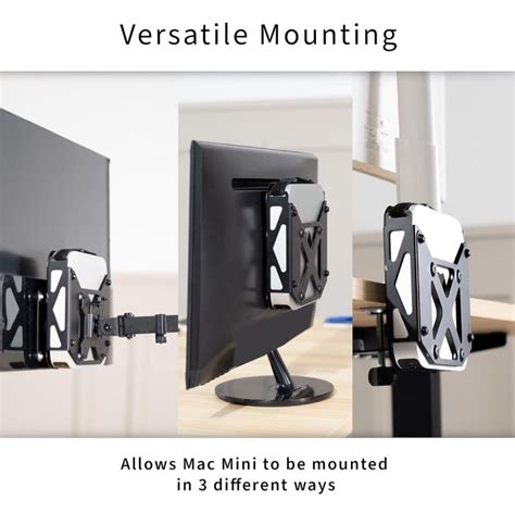 VIVO Behind Monitor VESA Mount Compatible For M1 M2 Mac Min Mobile