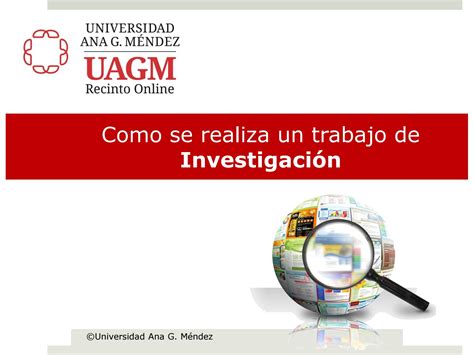 Como se realiza un trabajo de Investigación 2019 by Universidad Ana G