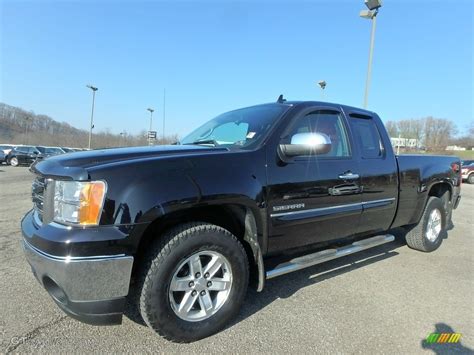 Deep Indigo Metallic Gmc Sierra Sle Extended Cab X