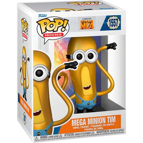 Funko Pop Figure Cattivissimo Me 4 Mega Minion Tim Funko Pop Da