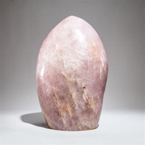 Astro Gallery Of Gems Large Genuine Polished Rose Quartz Freeform 102