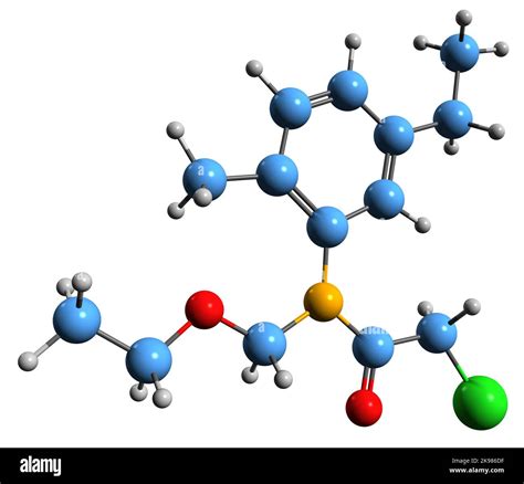 D Image De La Formule Squelettique De L Ac Tochlore Structure