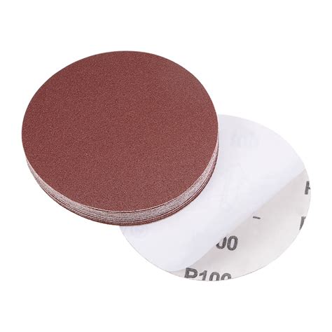 Inch Psa Sanding Disc Aluminum Oxide Adhesive Back Sandpaper