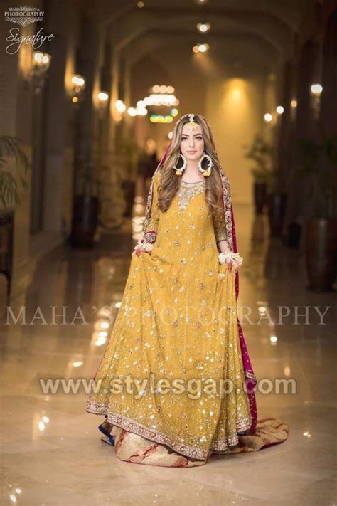 Pakistani Bridal Mehndi Dress