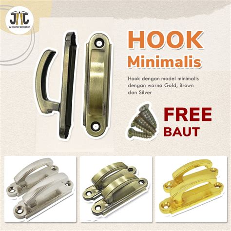 Jual Hook Gorden Pengait Tali Gordyn Cantolan Tali Hordeng Huk Tussel