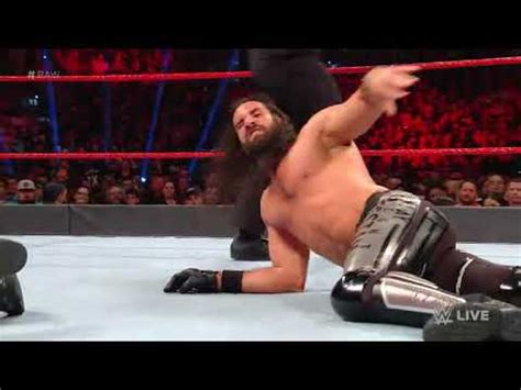 Seth Rollins Buddy Murphy Vs Kevin Owens Samoa Joe Raw Tag Team Title