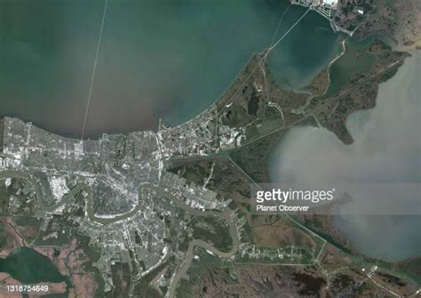 New Orleans Satellite Photos And Premium High Res Pictures Getty Images