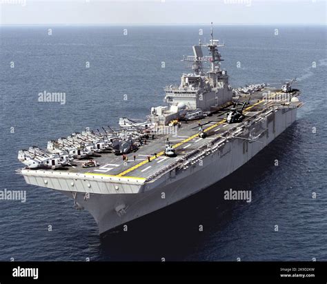 USS Bataan LHD 5 The Amphibious Assault Ship Bataan U S Navy Stock