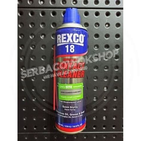 Jual Rexco 18 Contact Cleaner Pembersih Elektrik Elektronik 350 ML