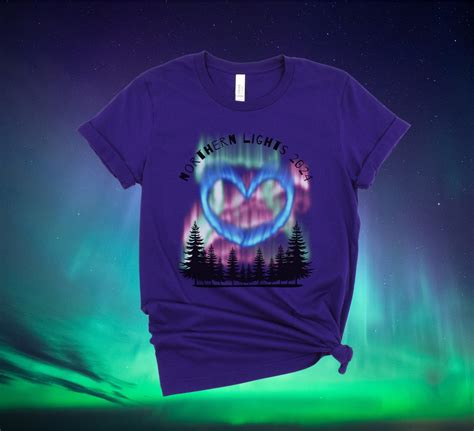 Northern Lights May 2024 Aurora Borealis Tshirt Night Sky Lights