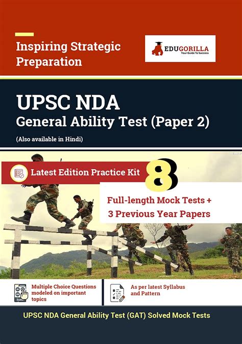 Upsc Nda Na Exam For General Ability Test Paper Ii Full