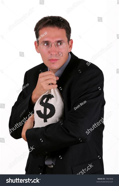 Business Man Money Bag Stock Photo 7487848 Shutterstock