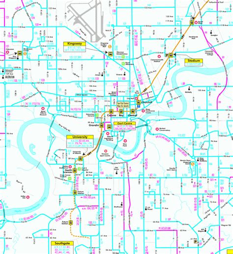 Maps Of Edmonton - Printable Map Of Edmonton | Printable Maps