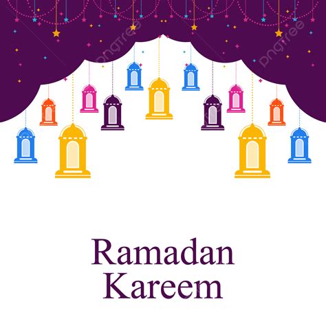 Ramadan Kareem Lantern Vector Art Png Hanging Ramadan Lantern Vector