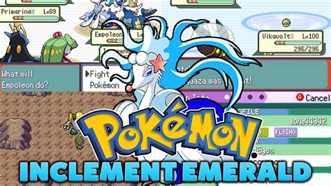 Updated Completed Pokemon Gba Rom Hack With Mega Evolution Exp Share