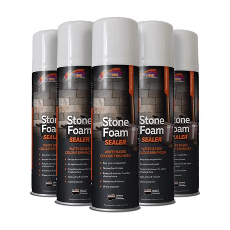 Stone Foam Easy Spray On Professional Colour Enhancer Stone Sealer