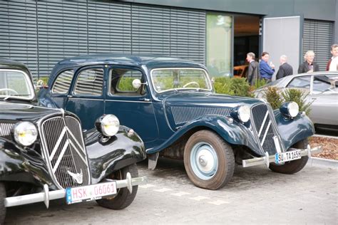 Impressionen Der Jubil Umsfeier Jahre Citro N Traction Avant Der