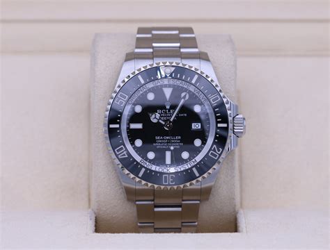 Rolex Deepsea Sea Dweller Black Dial Box Papers