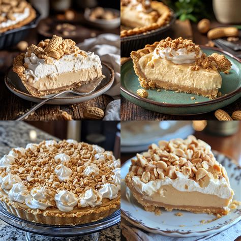 amish peanut butter cream pie  creamy  nostalgic dessert
