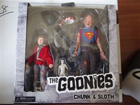 NECA CHUNK SLOTH The Goonies 1985 Movie 8 Clothed Action Figure 2