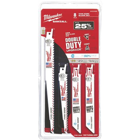 Milwaukee Sawzall 8 Piece Reciprocating Saw Blade Set Eureka Ca And Ferndale Ca Nilsen Company