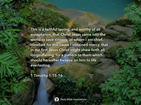 Timothy Daily Bible Inspirations