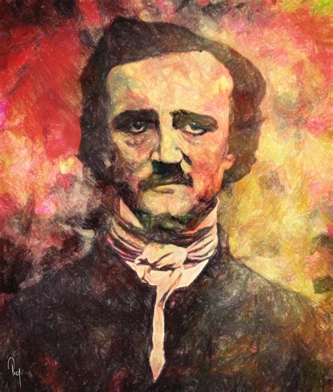 Edgar Allan Poe Painting By Zapista OU Pixels