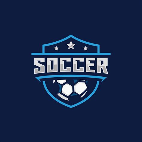 Soccer team emblem logo design vector illustration 19057148 Vector Art ...