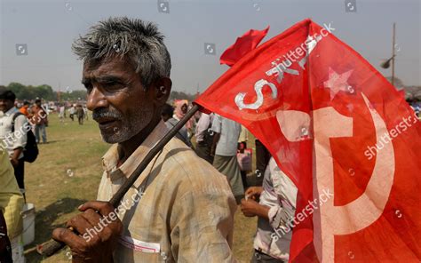 Communist Party India Marxist Cpim Activists Editorial Stock Photo